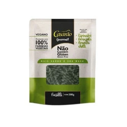Macarrão Fusilli Espinafre, Berinjela e Pimenta Chilli 300g Casarão