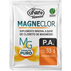 Magneclor Cloreto de Magnésio em Pó 33g Unilife