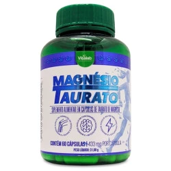 Magnésio Taurato 60 Cápsulas Vitalab