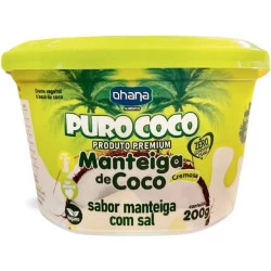 Manteiga de Coco com Sal 200g Puro Coco