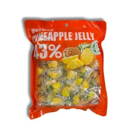 Mini Bala de Abacaxi Jelly 1kg