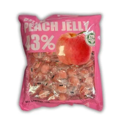 Mini Bala de Pêssego Jelly 1kg