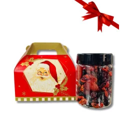 Mini Caixa de Natal - Frutas Vermelhas 