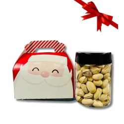 Mini Caixa de Natal - Pistache Torrado e Salgado com Casca 