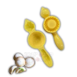Molde/Forma Plástica 4 em 1 Funda/Rosca para Biscoito Maamoul (Biscoito/Doce Árabe)