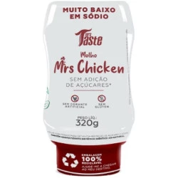 Molho Mrs Chicken Zero Adição de Açúcares 320g Mrs Taste