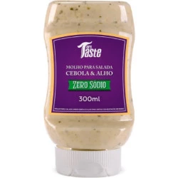 Molho para Salada Cebola e Alho Zero Sódio 300ml Mrs Taste