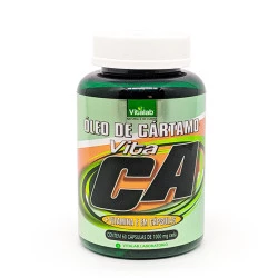 Cápsulas De Óleo De Cártamo Vita Ca 60 De 1000mg Vitalab