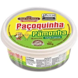 Paçoquinha Rolha Sabor Pamonha 160g Da Colônia