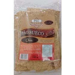 Pão Sueco Chia 180g Pec Sabores