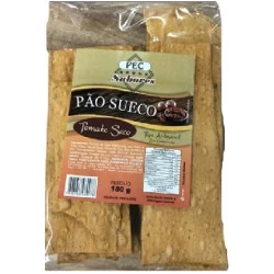 Pão Sueco Tomate Seco 180g Pec Sabores