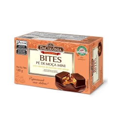 Mini Pé de Moça com Chocolate 120g Da Colônia