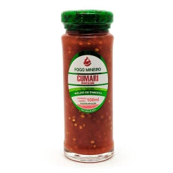 Pimenta Cumari Macerada 100ml Fogo Mineiro