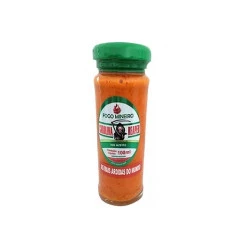 Pimenta Macerada Carolina Reaper com Azeite 100ml Fogo Mineiro