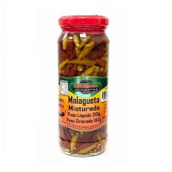 Pimenta Malagueta Misturada 310g D'Horta