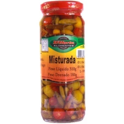Pimenta Misturada 180g D'Horta