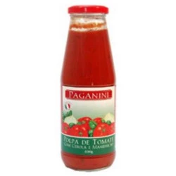 Polpa de Tomate, Manjericão e Cebola 690g Paganini