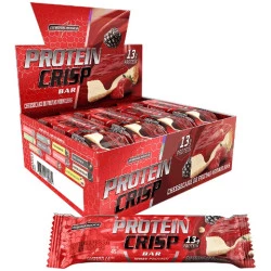 Protein Crisp Bar Cheesecake de Frutas Vermelhas Display 540g Integralmedica