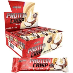 Protein Crisp Bar Creme de Coco Display 540g Integralmedica