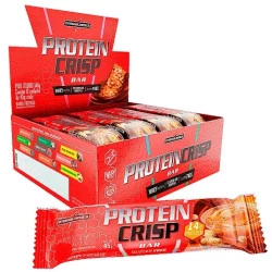 Protein Crisp Bar Peanut Butter Display 540g Integralmedica
