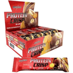 Protein Crisp Bar Trufa de Maracujá Display 540g Integralmedica
