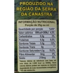 queijo desidratado provolone canastra 130g aprox