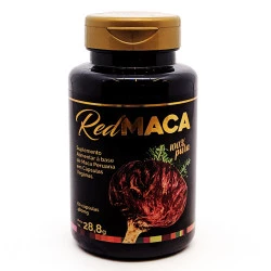 Cápsulas de Red Maca Peruana 60 de 480mg Color Andina (Val.07/25)