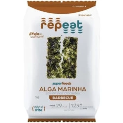 Snack de Alga Marinha sabor Barbecue 5g Repeat