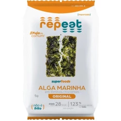 Snack de Alga Marinha Original 5g Repeat