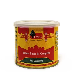 Tahine Pasta de Gergelim 500g Kamal
