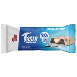 Taste Cookie Bar Sabor Cookies and Cream 45g Mrs Taste