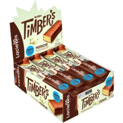Timber's Wafer Pistache Zero Açúcar Display 324g Laciella
