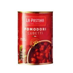 Tomate Pelado em Cubos 400g La Pastina