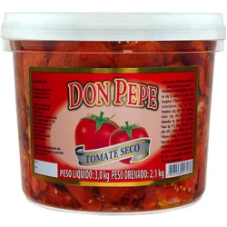 Tomate Seco em Conserva 2,01kg Don Pepe