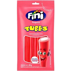 Tubes Morango 240g Fini