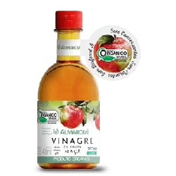 Vinagre de Maçã Orgânico 400ml Almaromi