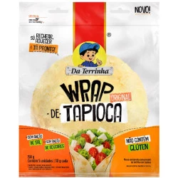 Wrap de Tapioca 5un 150g Terrinha